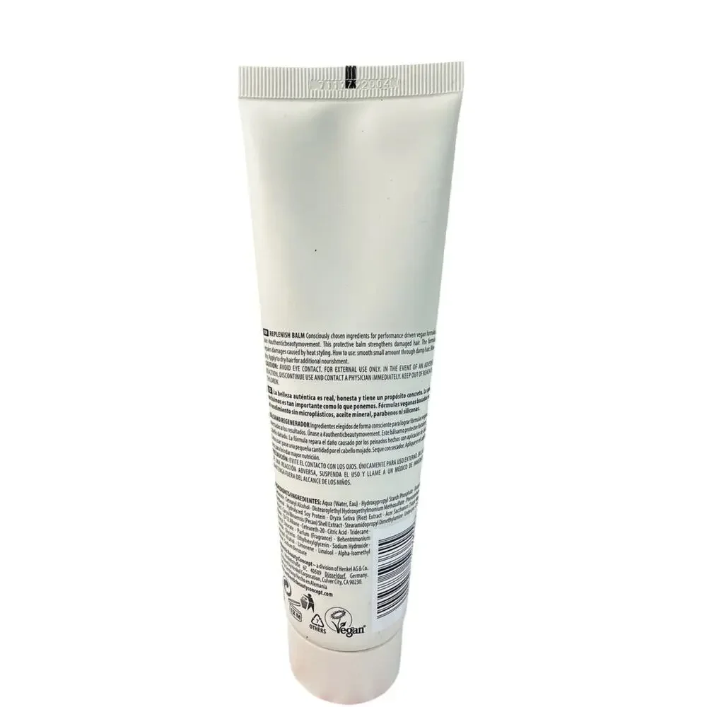 Authentic Beauty Concept Hair Replenish Balm Heat Protection Leave In 5 oz
